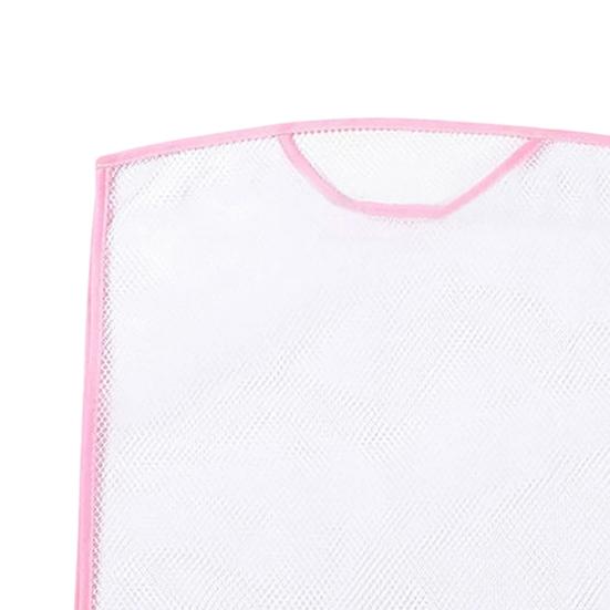 Hanging Pillow Drying Net Bag Foldable Windproof Shoes Socks Plush Doll Toy Mesh Dryer Heavy Duty Throw Pillow Air-dry Hanging Pouch