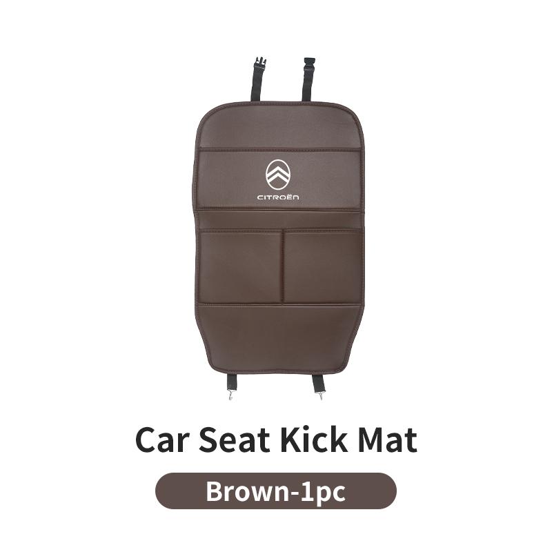 

Car Seat Back Protector Universal Leather Full Coverage For Citroen C4 C3 C5 C1 C2 Berlingo Celysee Cactus Picasso Aircross