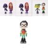 Adorable Teen Titans Go Figure Set Featuring Robin Raven Beast Boy And Starfire
