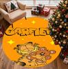 Garfield Pattern Round Rug, Indoor/Outdoor Mat, for Picnic, Gameroom, Bedroom, Office, Living Room, Home Decor Carpet, Birthday Gift