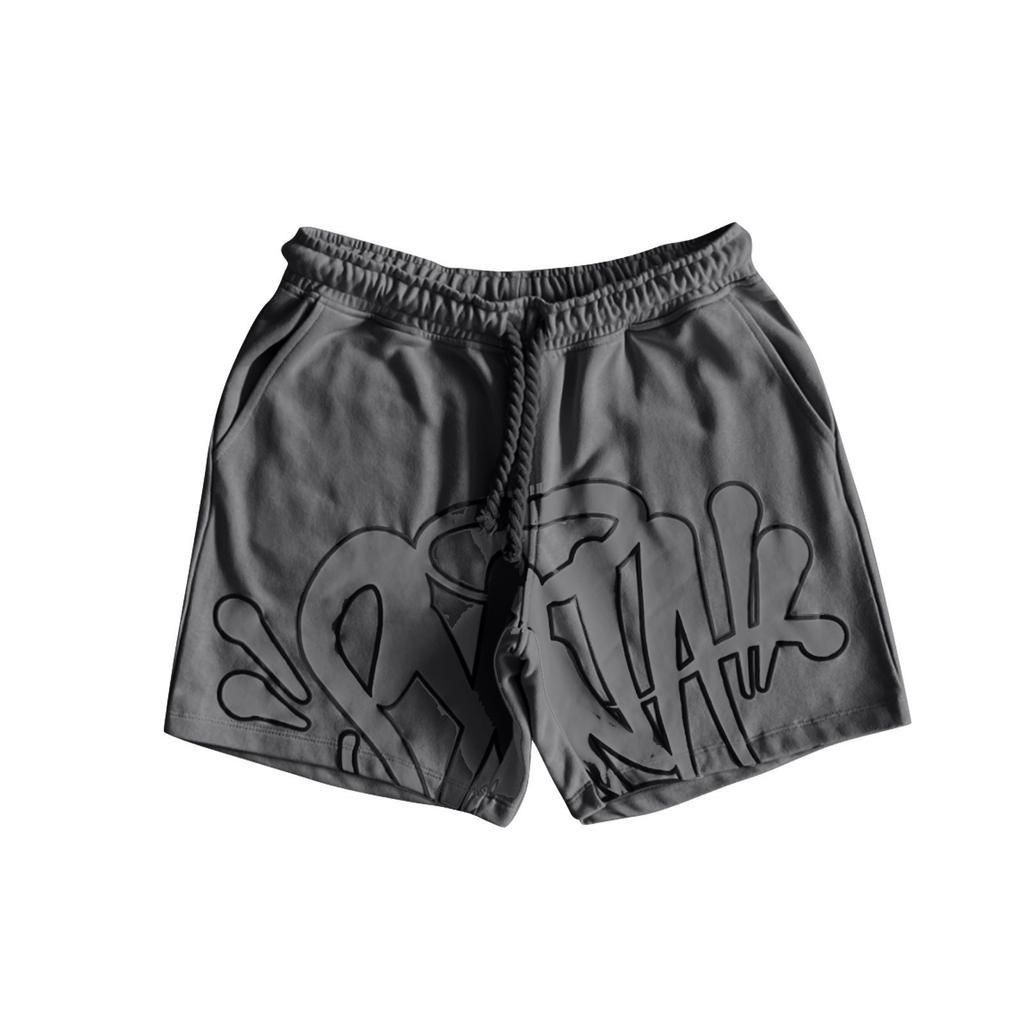 Lässige bedruckte Shorts für Damen und Herren Street Fashion Mit Taschen Lässige Hosen