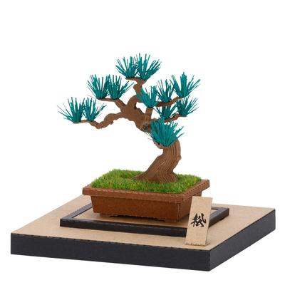 Kawada Paper Nano 360 Bonsai Kiefer x 12 x 17cm ab 12 Jahren Papierbasteln Bastelset Miniaturset Interieur PS-13 0.7 PS-13