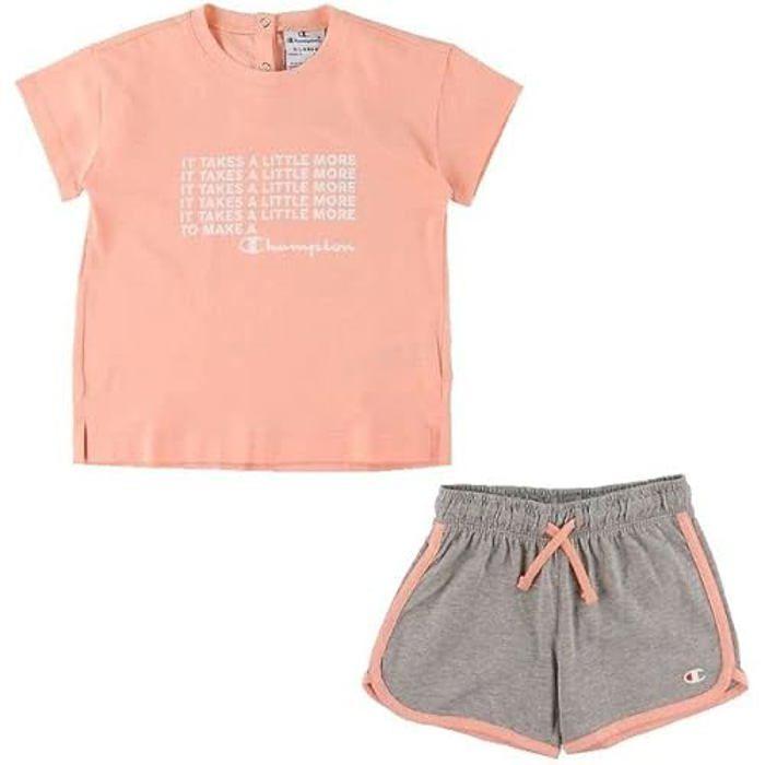 Ensemble De Vêtements - CHAMPION - S6440860 - Rose/Gris - Unisexe - Enfant