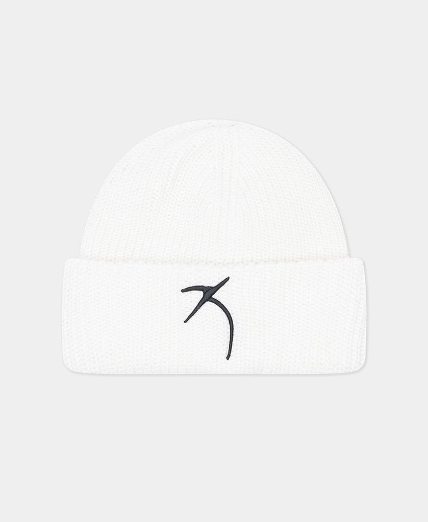 ZENSAI New Symbol Beanie Ivory