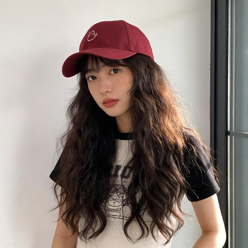 Spring Women's Fashion Baseball Cap Versatile Street Couple Face Small Visor Retro Cap Men