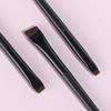 3 Brush Set Eyeliner Brushes for Eyebrows and Eyes