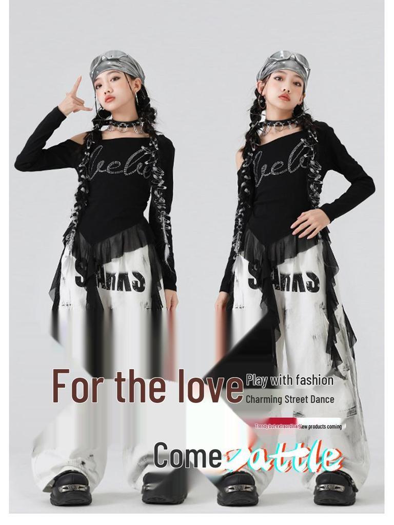 Modern jazzdräkt för barn – Snygg streetdance-outfit för flickor