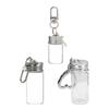 5 stk/pakke Unik Mini Glassbeholder Nøkkelring Veske Hengende Anheng For Håp DIY-prosjekter Og Stilfull Gave