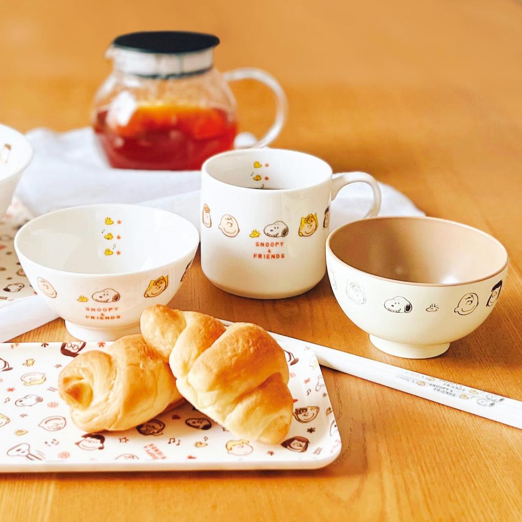 PEANUTS Snoopy Microwave and Dishwasher Made in 620102 Mug, Approx. 280ml, Safe, Japan,