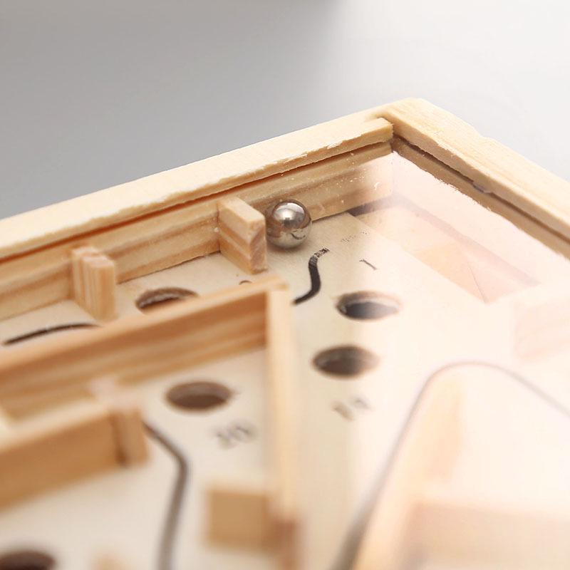 Wooden Bead Maze: Children's Educational Game & Adult Stress Relief