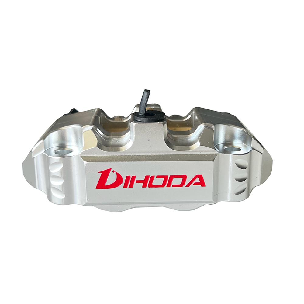 

Мотоцикл с ЧПУ, 4-поршневой тормозной суппорт, модификация, электрический мотоцикл, 82 мм, радиальное крепление для honda Yamaha Kawasak серебряный