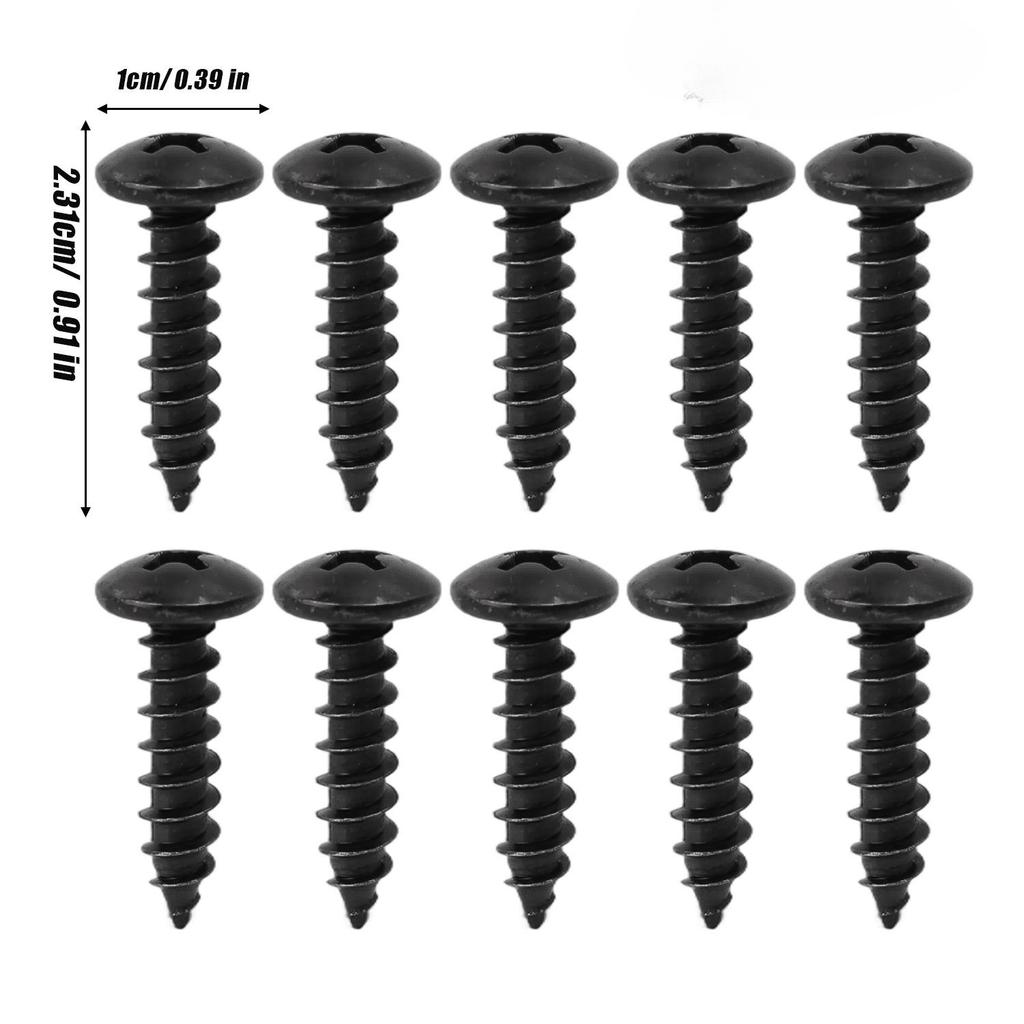 Thread Self-Tapping Flat Pan Screws Carbon Steel Phillips Recessed Truss Screws Furniture Mounting Screw for Sheet Metal Wood
