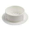 Ventilation Parts Grille Cover 1PC Non toxic White Plastic 40mm 100mm Air Vent Grille Parts For Air Vent Grille