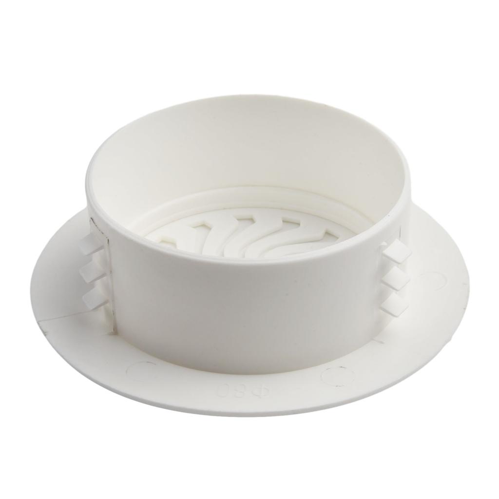 Ventilation Parts Grille Cover 1PC Non toxic White Plastic 40mm 100mm Air Vent Grille Parts For Air Vent Grille