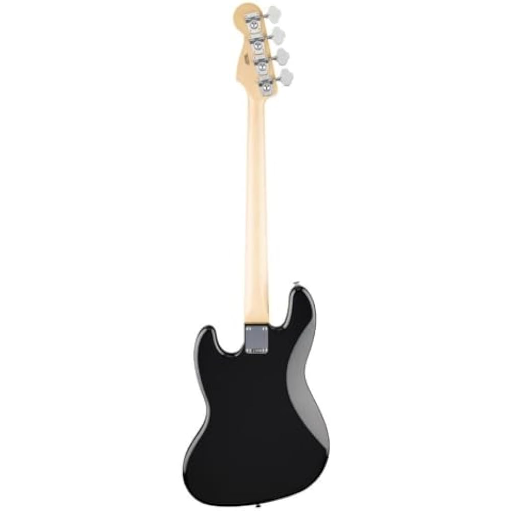 Fender Fender Electric Bass Standard Jazz Bass®, Maple Fingerboard, Black Pickguard, Black with S...