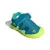 Adidas Captain Toey K Comfortable Non-Slip Kids Sandals Kids Sandals Green Yellow FY9892