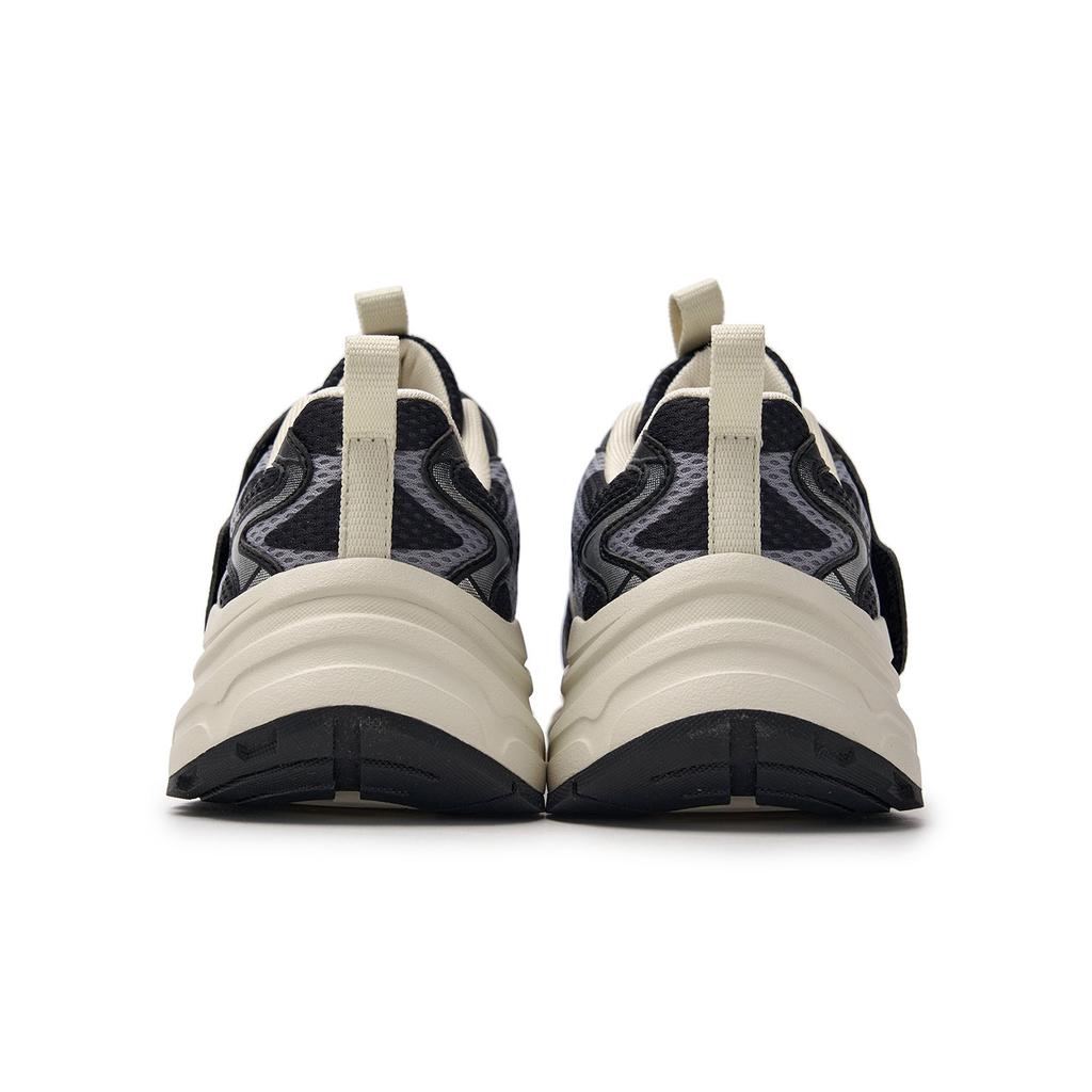 MLB Curve Runner New York Yankees Soft Comfortable Non-Slip Wear-Resistant Breathable Low-Top Casual Shoes Kids sneakers Black 7ASHCB05N-50BKS