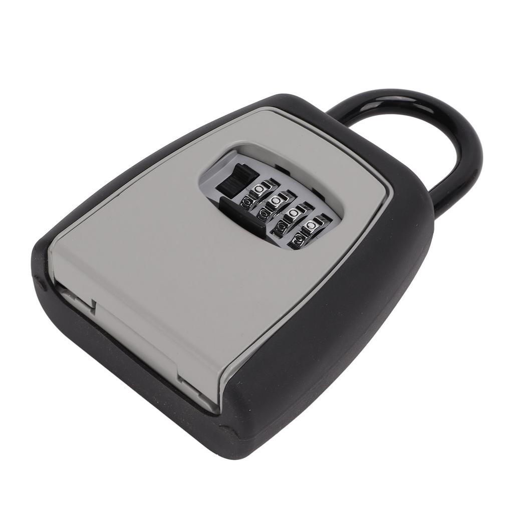 Key Lock Box Hanging Portable Resettable Password 4?Digit Combination Lockbox for Warehouse Home