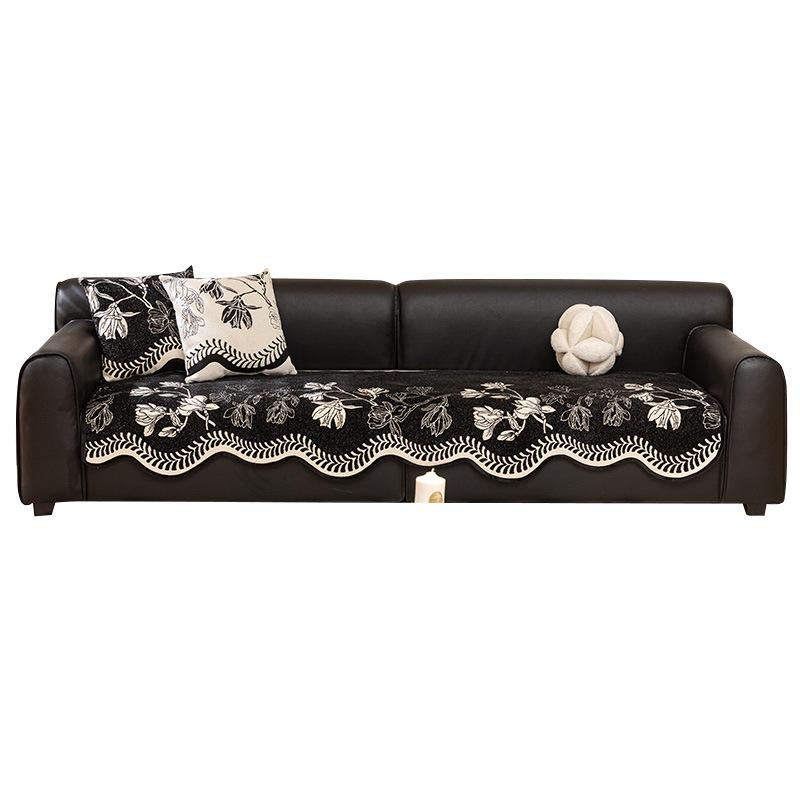 1 Stück Sofakissen mit Blumenmuster, Moderner Stil, Schneesamt, Unregelmäßige Form, Kratzfest für Katzen, Geeignet für den täglichen Gebrauch im Wohnzimmer