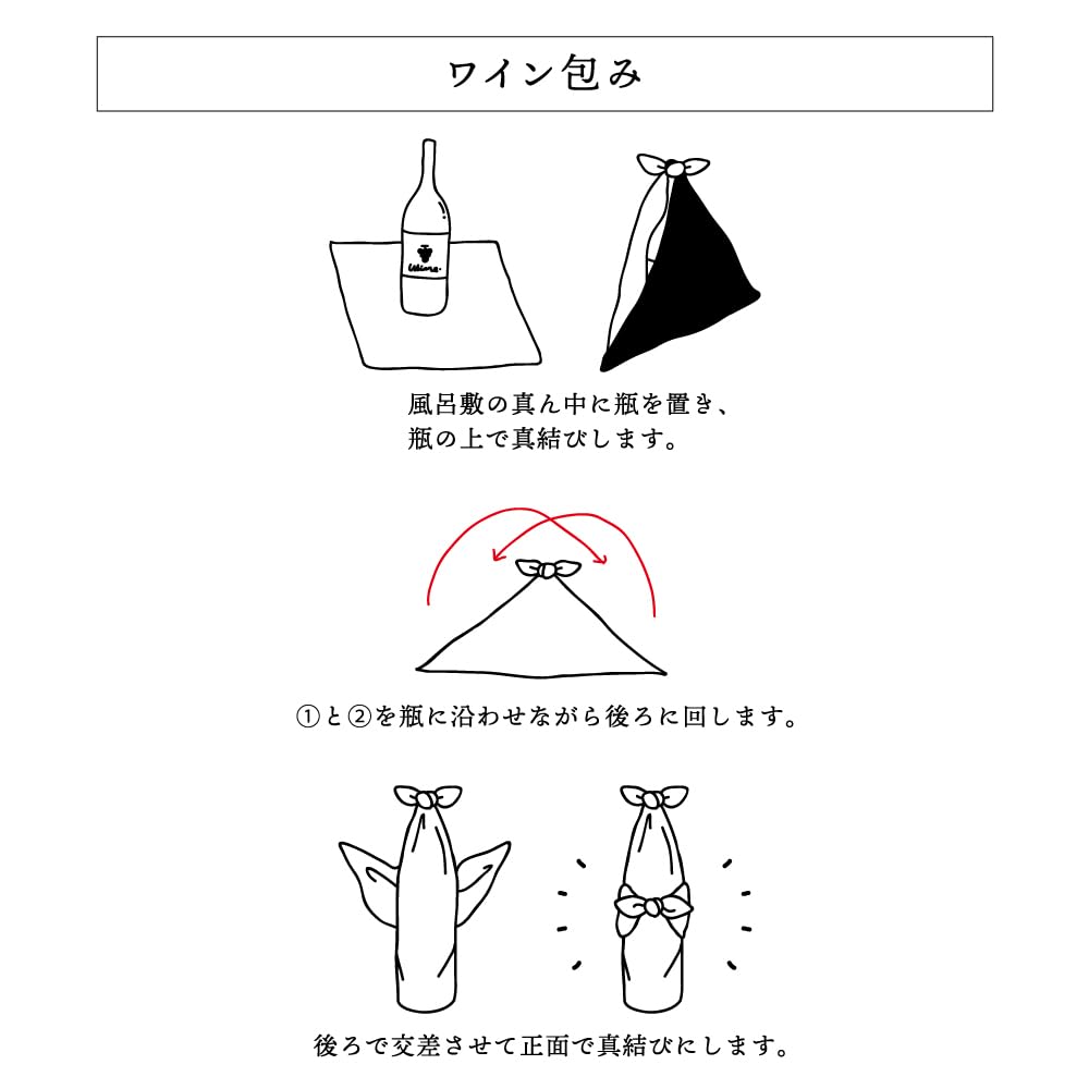 Furoshiki Kostkované 90 cm široké x 90 cm Vyrobeno v tradičním japonském &NE (Japonská látka), Střední, Námořnická modř, Hluboká, Japonsko, Velký, 100% Bavlna, Styl,