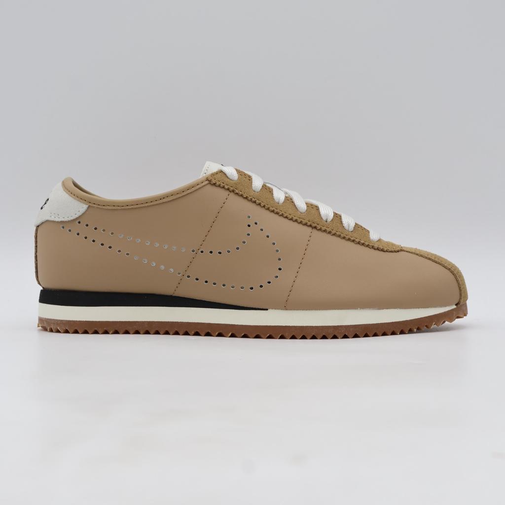 HQ1841-200 Nike Cortez Leather Pale Shale Sail Gum Medium Brown Black (Women's)