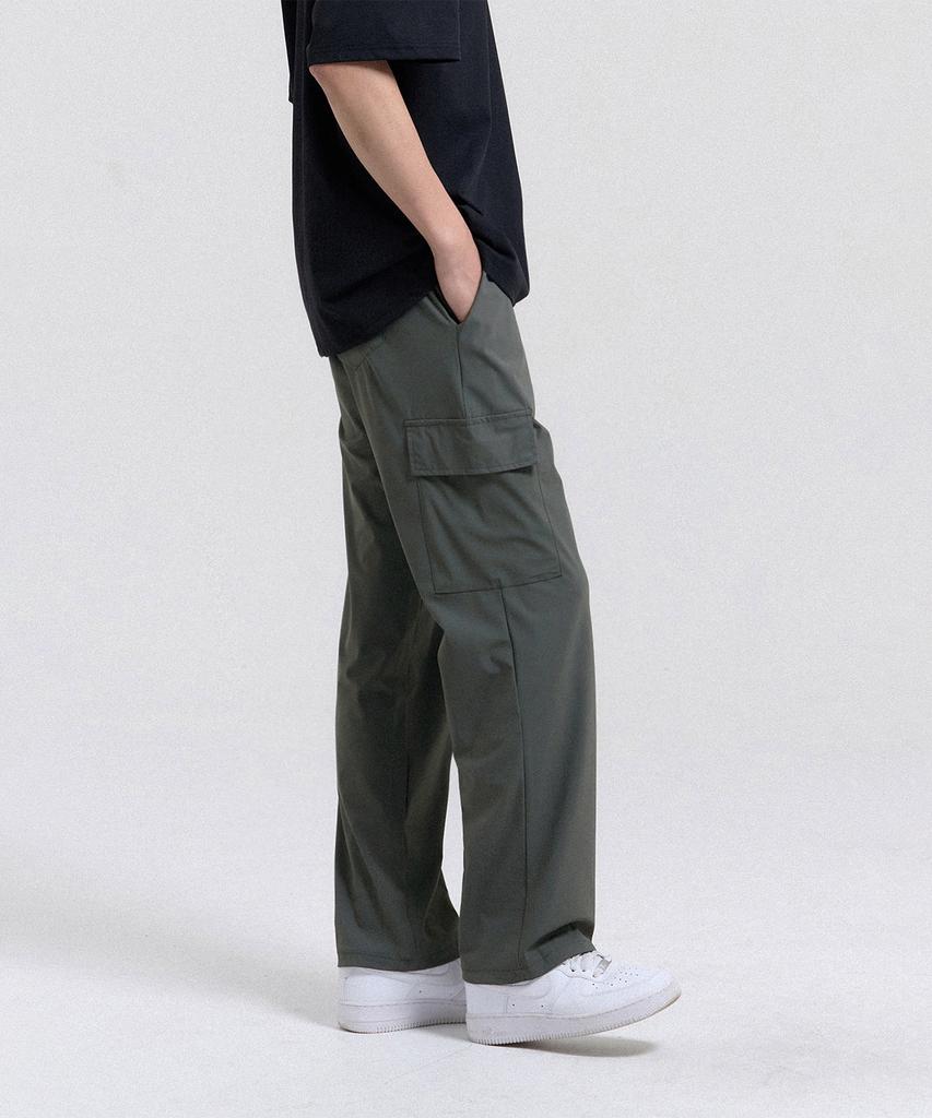 CREEDMENS Cooling Semi-Wide Cargo Pants (Charcoal)