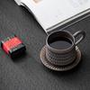 250ml Coarse Pottery Gilded Coffee Cup Japanese Retro Creative Tea Cup