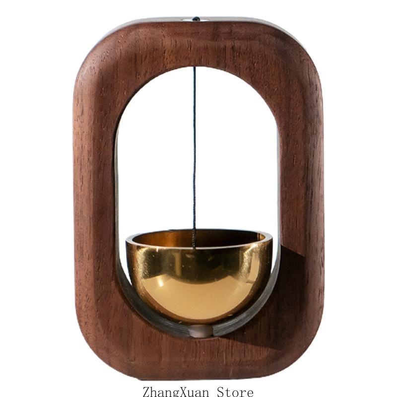 

Suction Door Wind Copper Doorbell Refrigerator Magnet Housewarming Gift Door Opening Reminder 3XUF