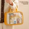 PVC Cartoon Cosmetic Bag Translucent Large Capacity Toiletry Storage Bag Waterproof Swimming Beach Bag Travel Makeup Bag