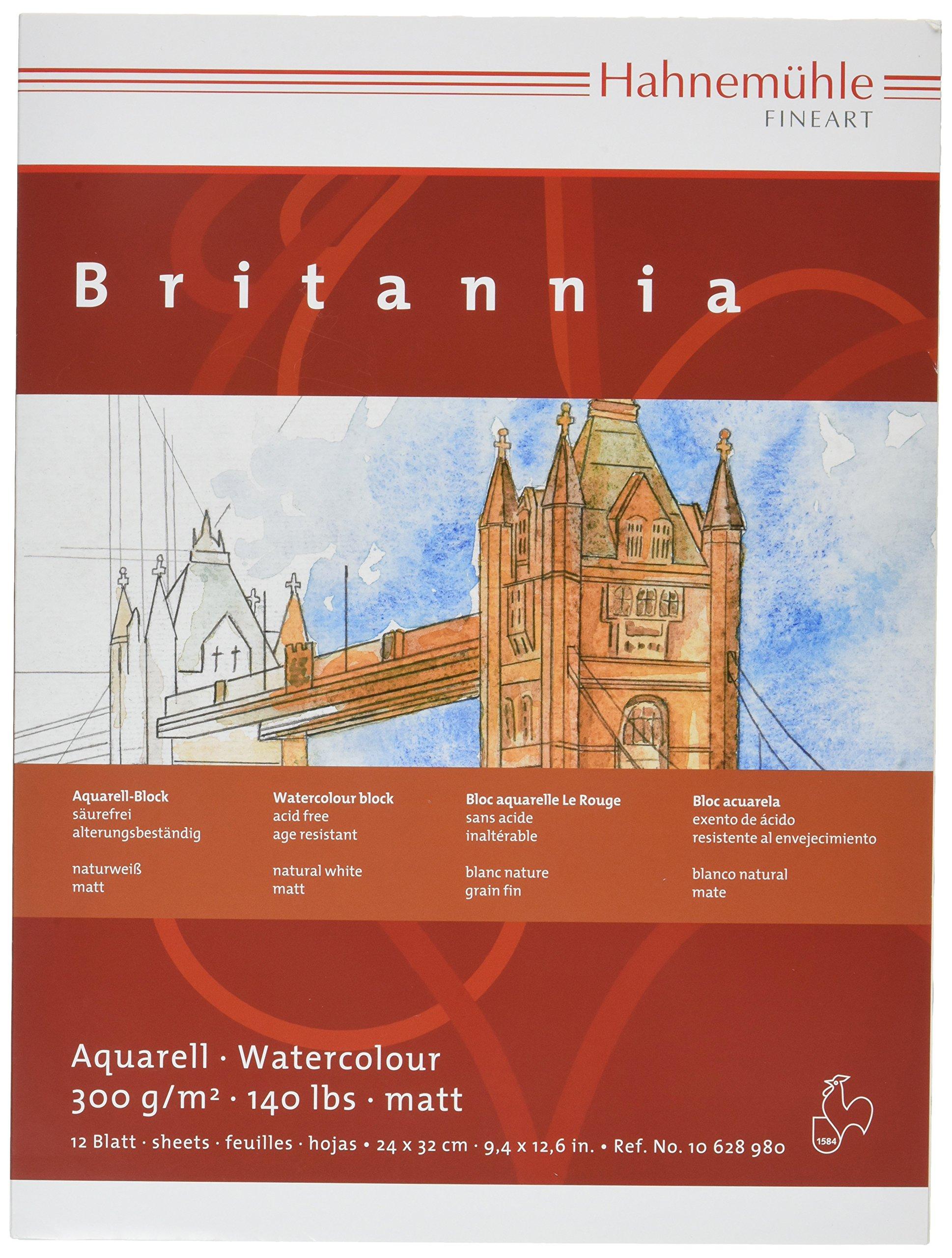 

Orion Hahnemuhle Britannia Watercolor Paper Block HBR-24 (240×320mm)