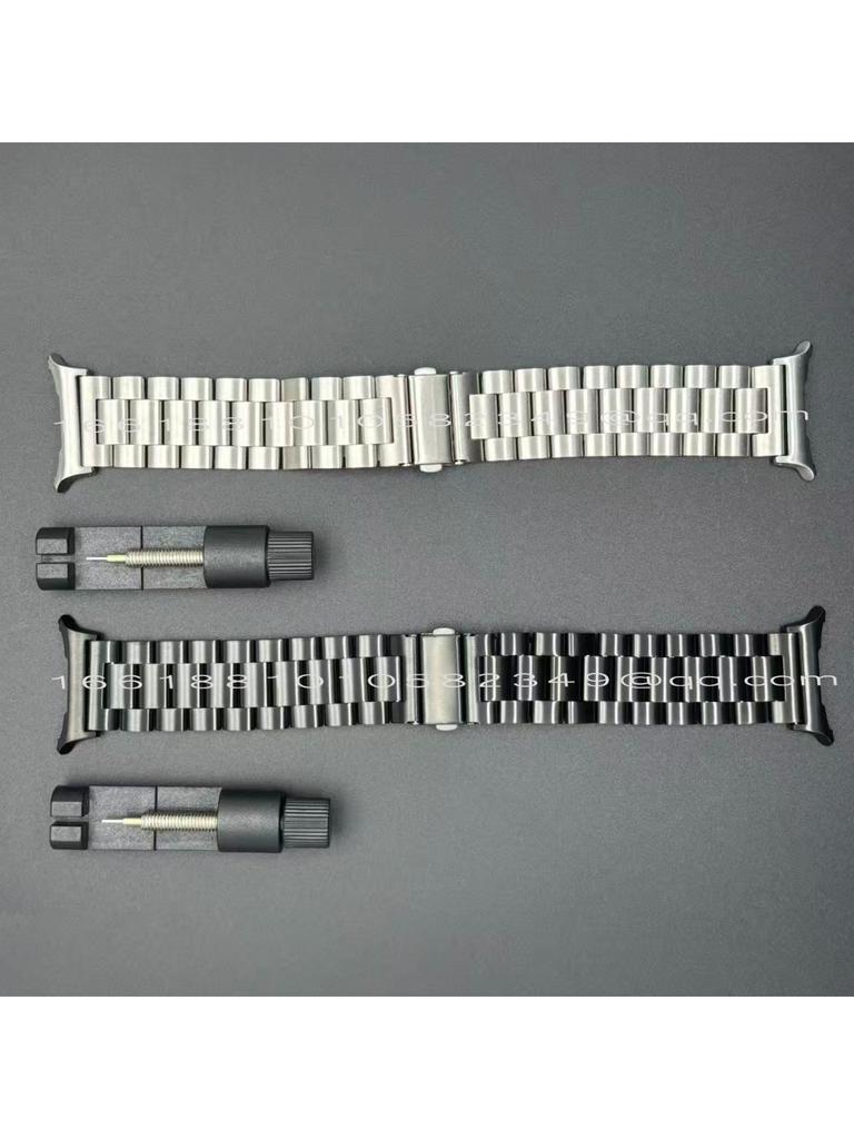 For Samsung Galaxy Watch Ultra 47mm Stainless Steel Watch Strap Holiday Gift Metal Wristband Replaceable Strap Ideal Gift Choice