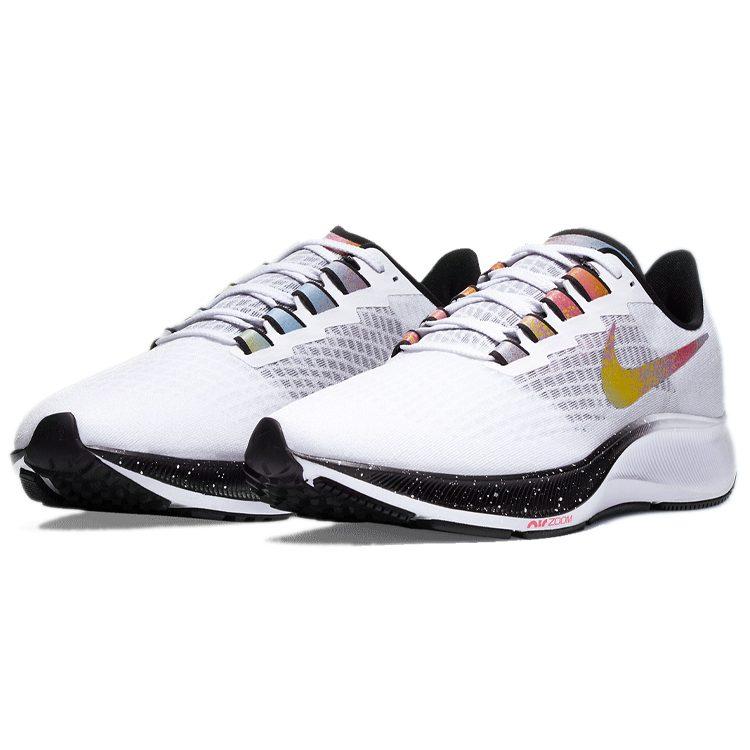 Nike Air Zoom Pegasus 37 Weiß Mehrfarbig Karmesinrot CZ7864-100