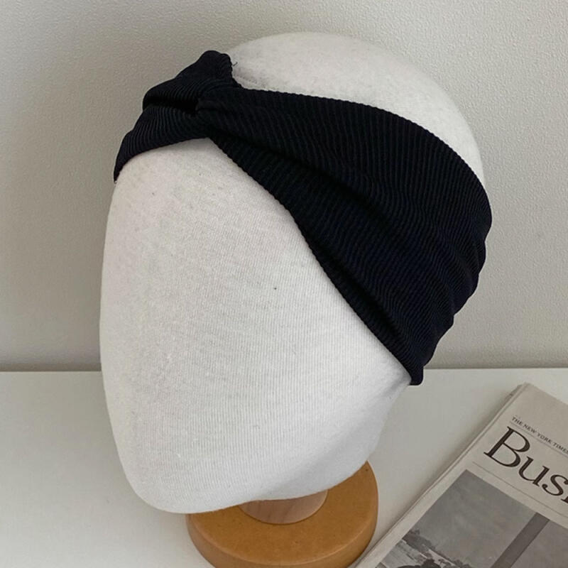 Lilina Twisted Bandana Hair Turban Wide Hairband Headband