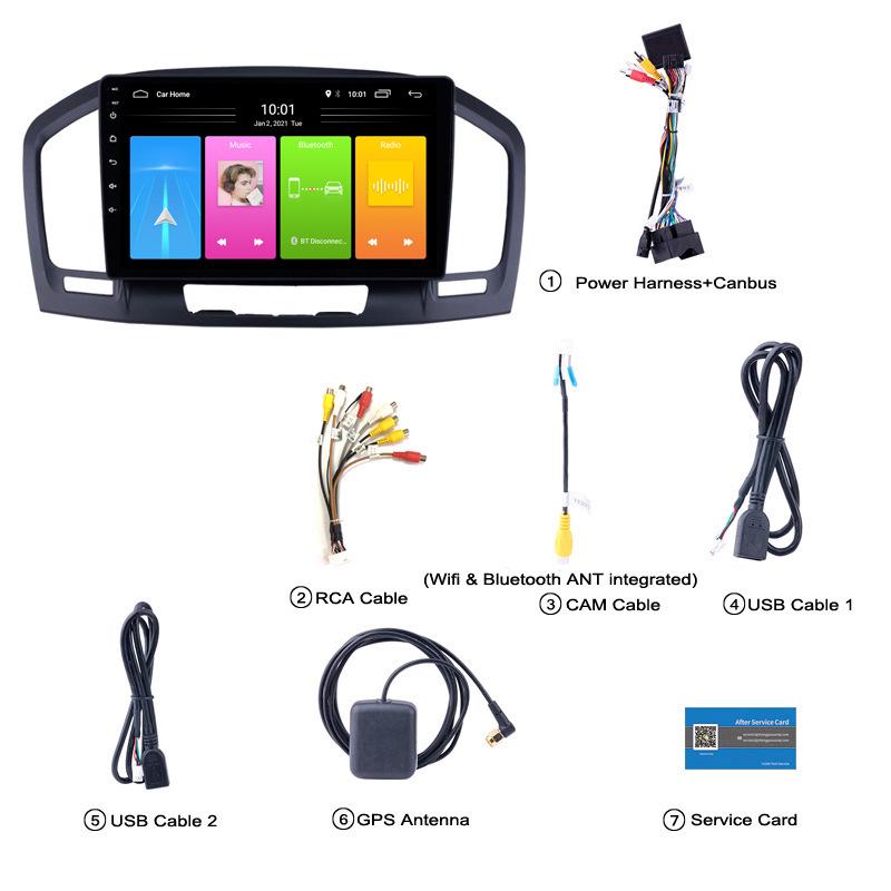 09-13 Buick Regal Android HD GPS Navigation Car Mod