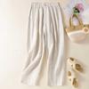 Women's Neutral Tone Wide Leg Pants
