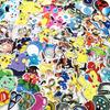 Premium Quality Pokemon Stickers Collection Featuring Mimikyu Pikachu Bulbasaur Sun Moon