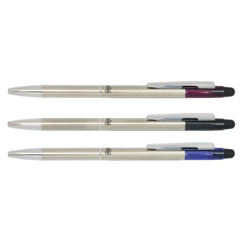 Pilot LFBKS-1SUF-L Frixion Ink Ballpoint Pen Frixion Ball Slim Biz Black Ink Blue Black, Blue.