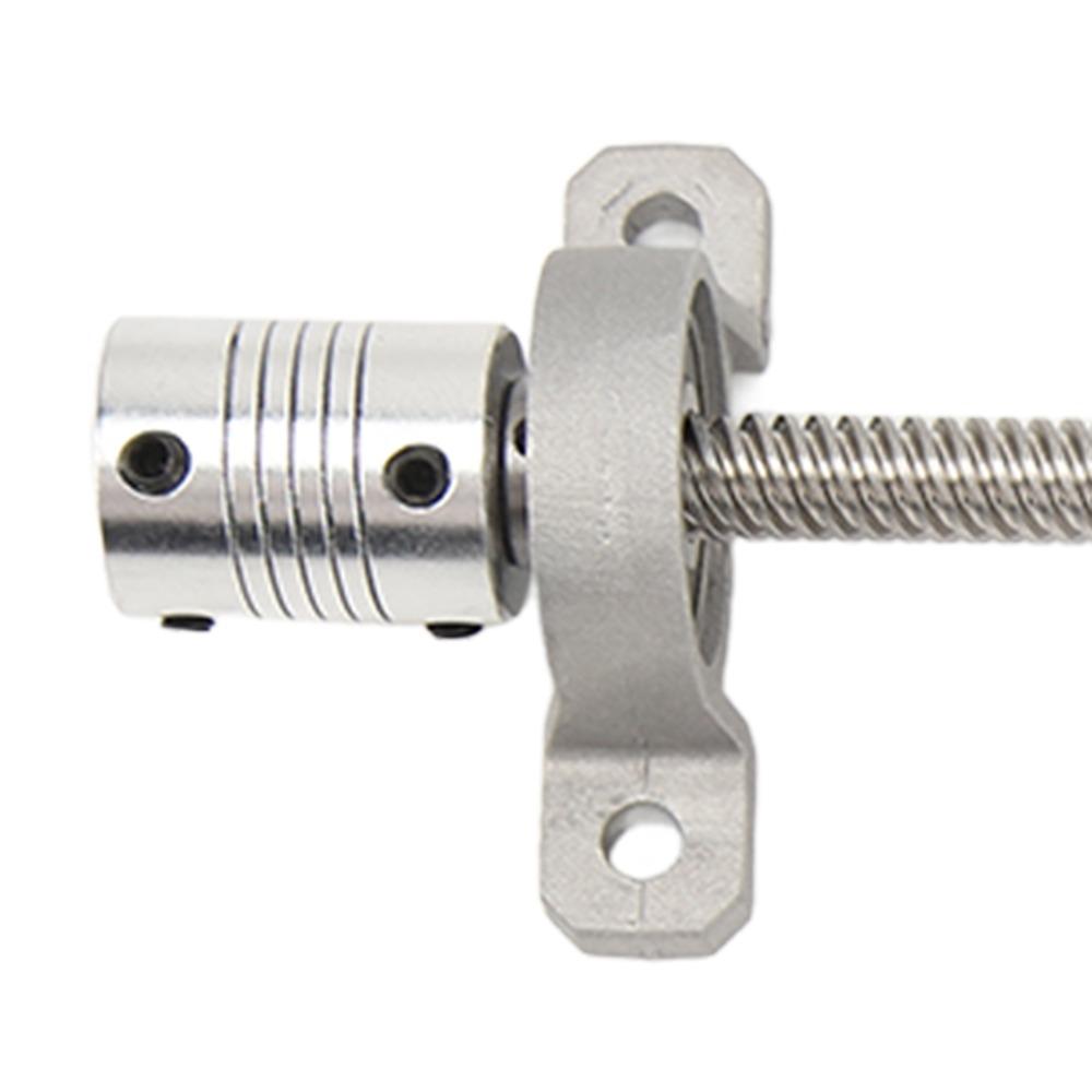 16pcs T8 Lead Screw Linear Motion Guide Rod SC8UU Block Sliding Bearing Block  For DIY CNC Machine