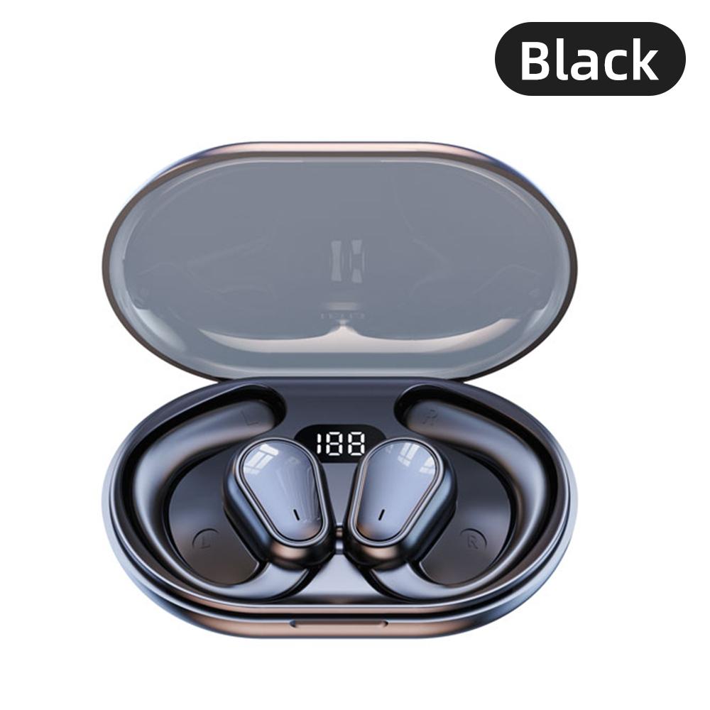 

Беспроводные наушники Bluetooth Наушники-вкладыши Наушники Bluetooth Наушники с басовым шумоподавлением Наушники-вкладыши HiFi Стереогарнитуры Сенсорный беспроводной дисплей чёрный