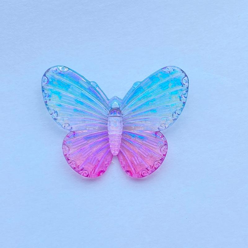

10Pcs Cute Mixed Mini Plated Butterfly Flat Back Acrylic Cabochons Scrapbooking DIY Jewelry Craft Decoration Accessories L72