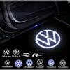 2PCS LED Wireless Laser Projector Car Door Welcome Lamps Logo Night Light for Volkswagen VW Beetle Golf Bora Lavida Touran CaddyKD4