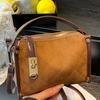 This Year's Popular Small Bag Women's 2025 Autumn New Fashionable Simple Retro Broadband Shoulder Messenger Bag Pillow Bag