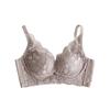 New silk rimless bra, thin adjusted mulberry silk underwear, lace sexy gathering