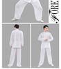 2024 Tai Chi Bamboo Linen Suit for Middle-Aged & Elderly - Ideal for Morning Exercise, Dance, or Wushu Practice