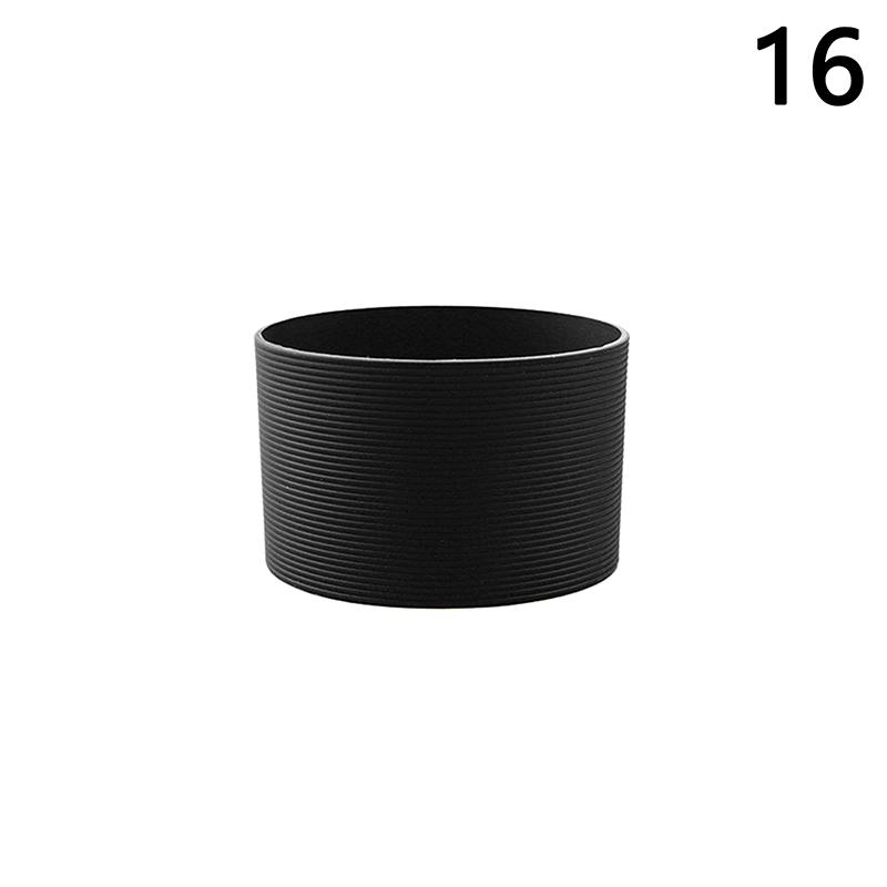 Silikonový protiopařovací protiskluzový kryt na kávový šálek Univerzální kónický závitový návlek na šálek Hrnček Keramický Skleněný kryt na šálek