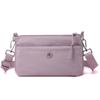 Women's Bag Solid Color Shoulder Bag Multi-Compartment Crossbody Bag