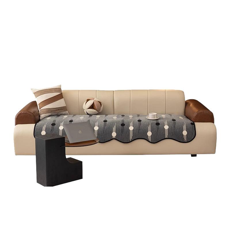 French Special-Shaped Sofa Cushion, Universal In All Seasons, Three Seats And One Concubine, The Seat Cushion Can Be Machine Washed, Fixed Non-Sl Sofa