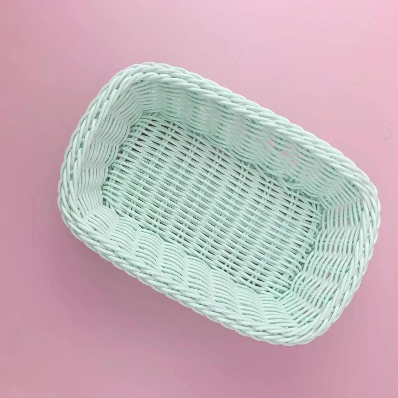 

Корзина для хранения заготовок для мороженого, настольная корзина для мусора, розовая девичья, для контроля, реквизит для фото, коробка для заготовок, фрукты, пикник