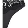 SKIMS Fits Everybody Lace Dipped Thong Women underwear Onyx PN-TNG-2683-ONX