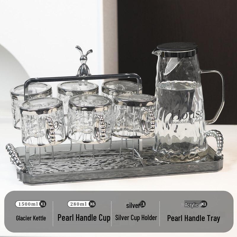 Qiwei Glass Drinkware Set